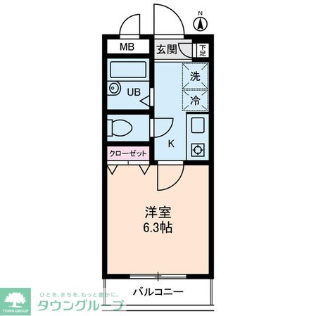 パルムドールハイムの物件間取画像